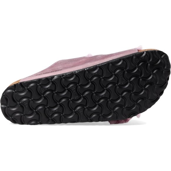 NEW Birkenstock Size EU 38, 40 Arizona Big Buckle Shearling Sandals - Lavender - Picture 6 of 8